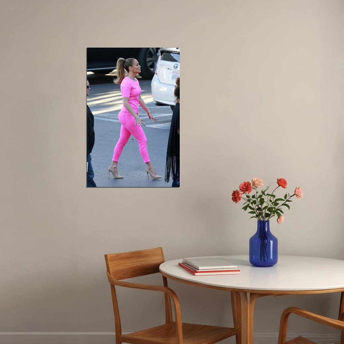 Jennifer Lopez Producer Music Artist Poster Wall Art Print Home Wall Decor - xonomax