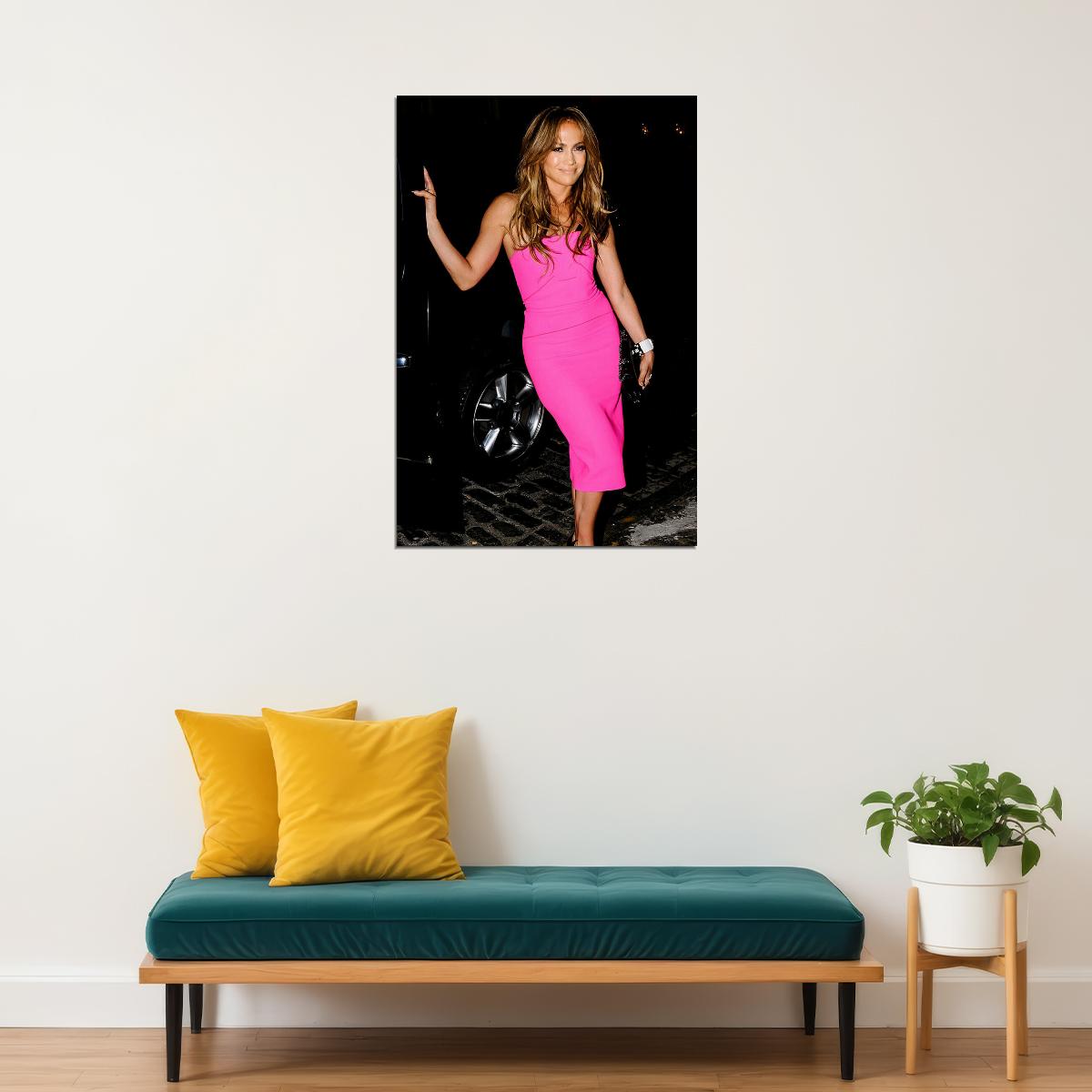 Jennifer Lopez Music Artist Producer Poster Wall Art Print Home Wall Decor - xonomax