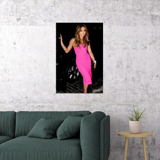 Jennifer Lopez Music Artist Producer Poster Wall Art Print Home Wall Decor - xonomax