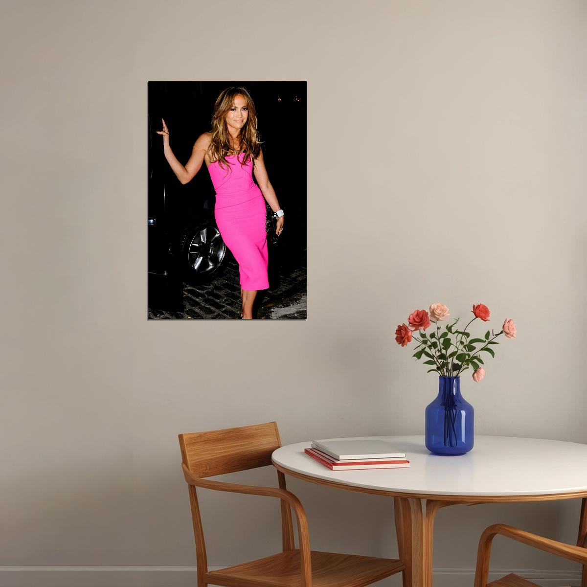 Jennifer Lopez Music Artist Producer Poster Wall Art Print Home Wall Decor - xonomax