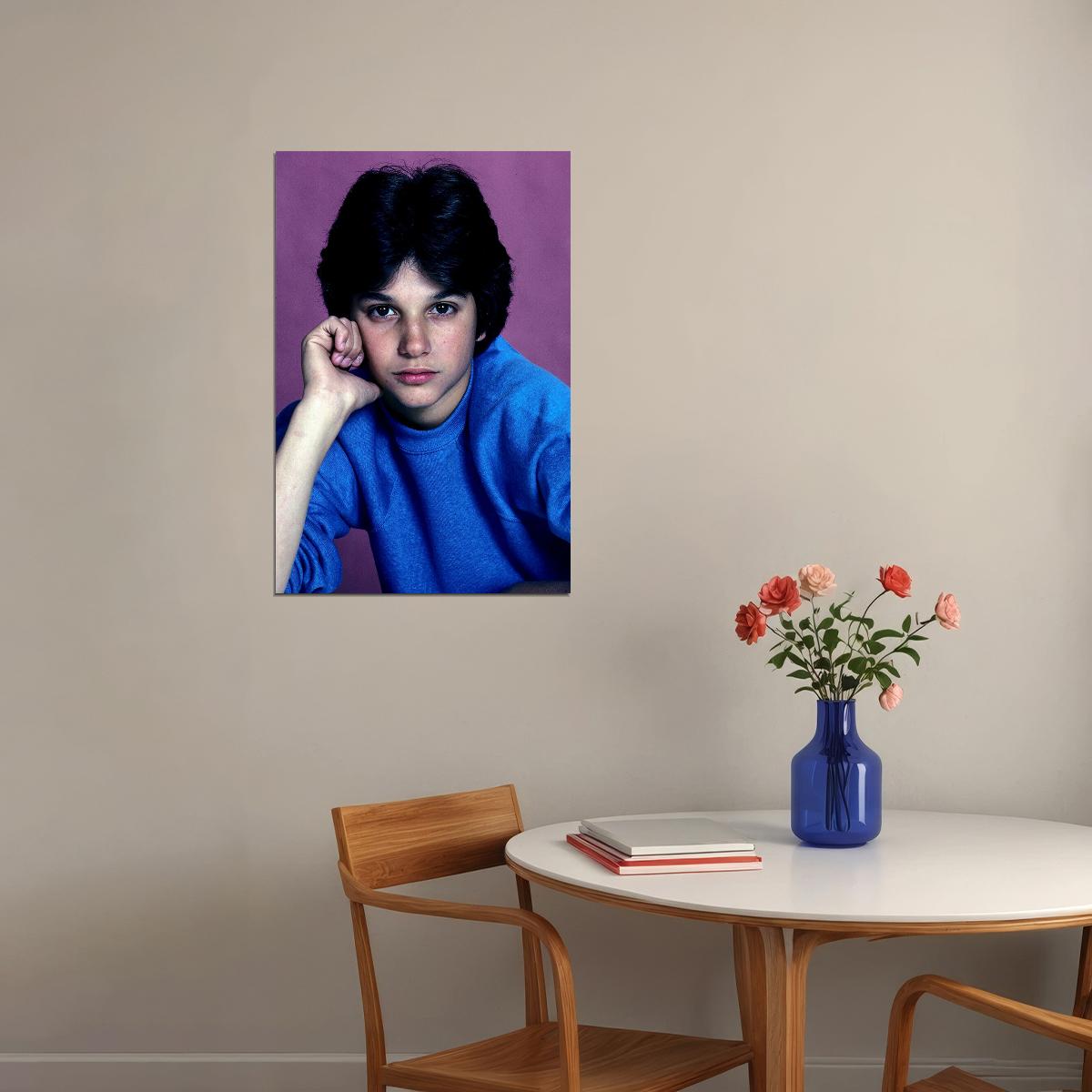 Actor And Artist Ralph Macchio Very Young Photo Poster Wall Art Print Home Wall Decor - xonomax