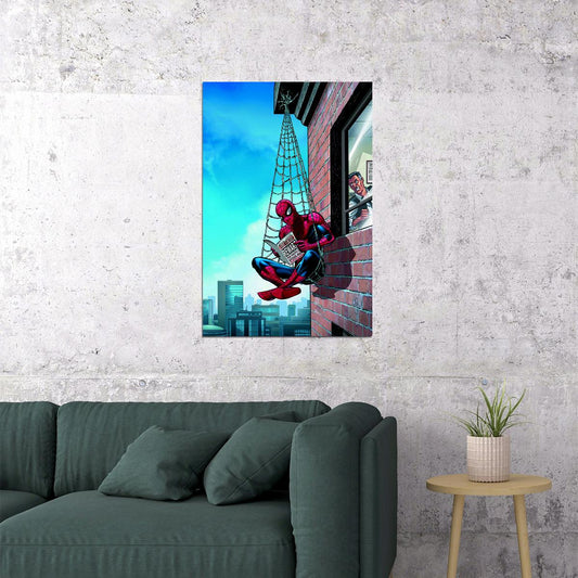 Spider Man Fictional Character Comic Superhero Poster Wall Art Print Home Wall Decor