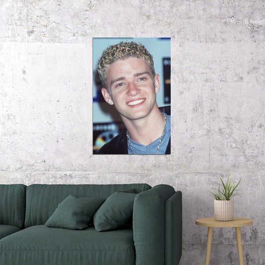 Justin Timberlake Posed N Sync Artist Musician Poster Wall Art Print Home Wall Decor - xonomax