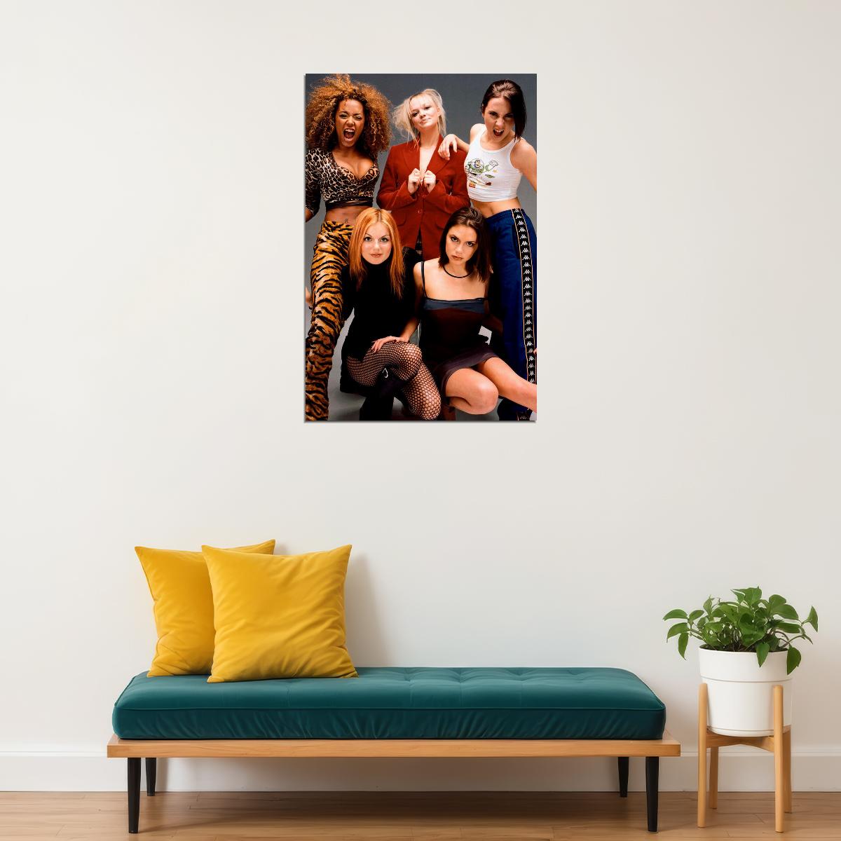 Spice Girls Award Artists Singers Musicians Poster Wall Art Print Home Wall Decor - xonomax