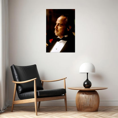 The Godfather Movie Marlon Brando Crime Drama Poster Wall Art Print Home Wall Decor