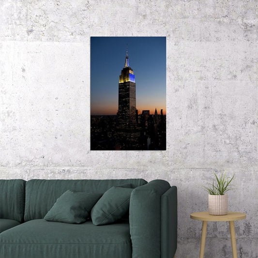 Photo Empire State Building By Corbis Landcape Poster Wall Art Print Home Wall Decor - xonomax