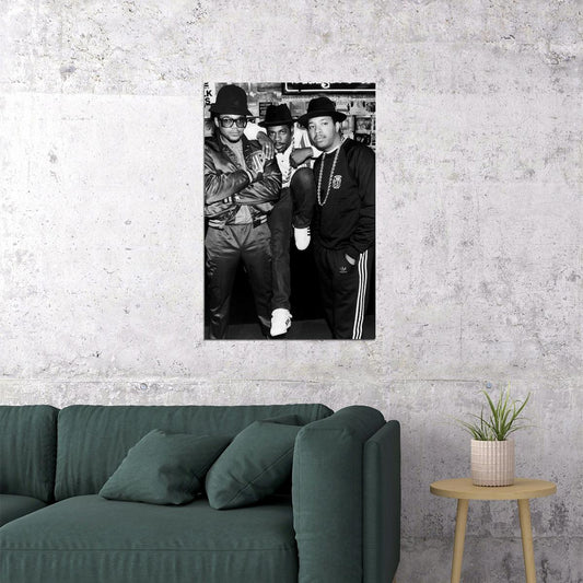 Whodini Group Pose Music Hip Hop Musicians Poster Wall Art Print Home Wall Decor - xonomax
