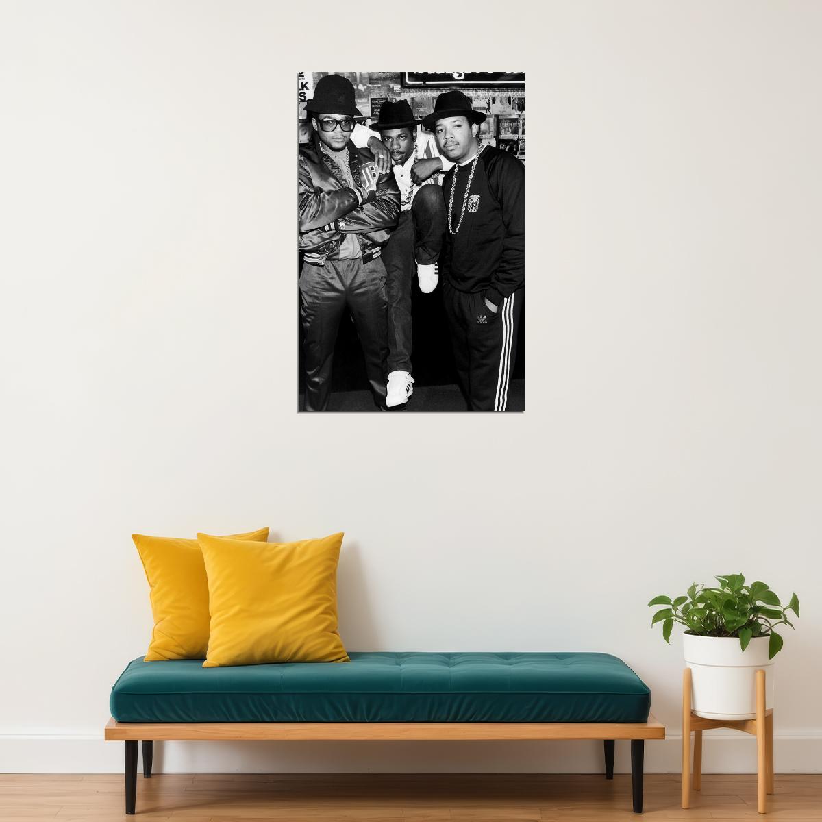 Whodini Group Pose Music Hip Hop Musicians Poster Wall Art Print Home Wall Decor - xonomax