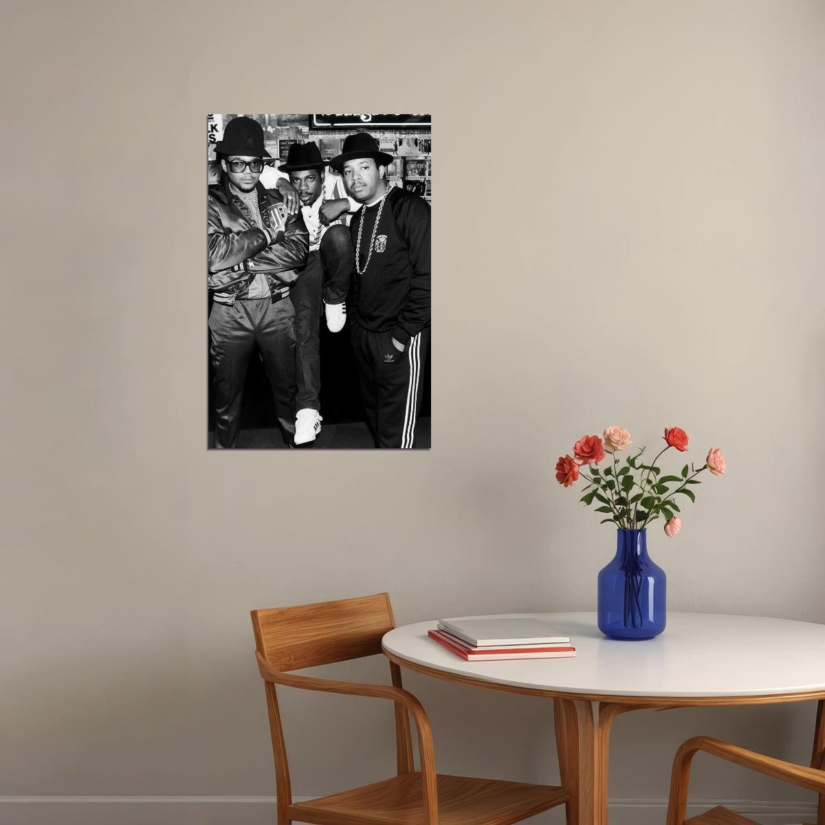 Whodini Group Pose Music Hip Hop Musicians Poster Wall Art Print Home Wall Decor - xonomax