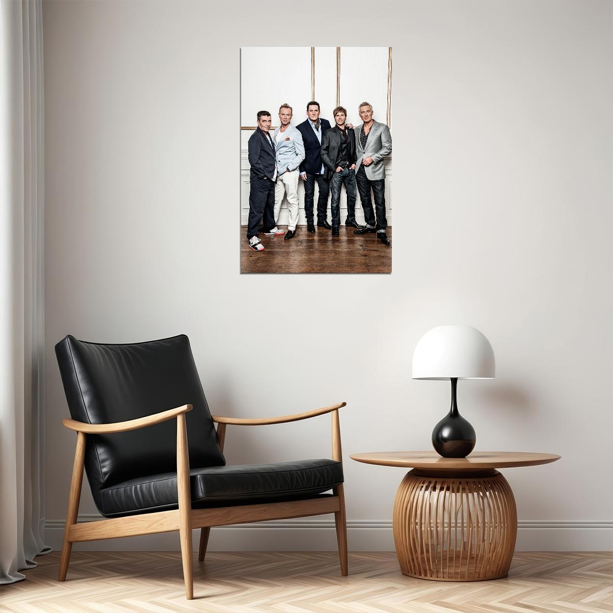 Spandau Ballet All 5 Posed Photo Poster Wall Art Print Home Wall Decor - xonomax