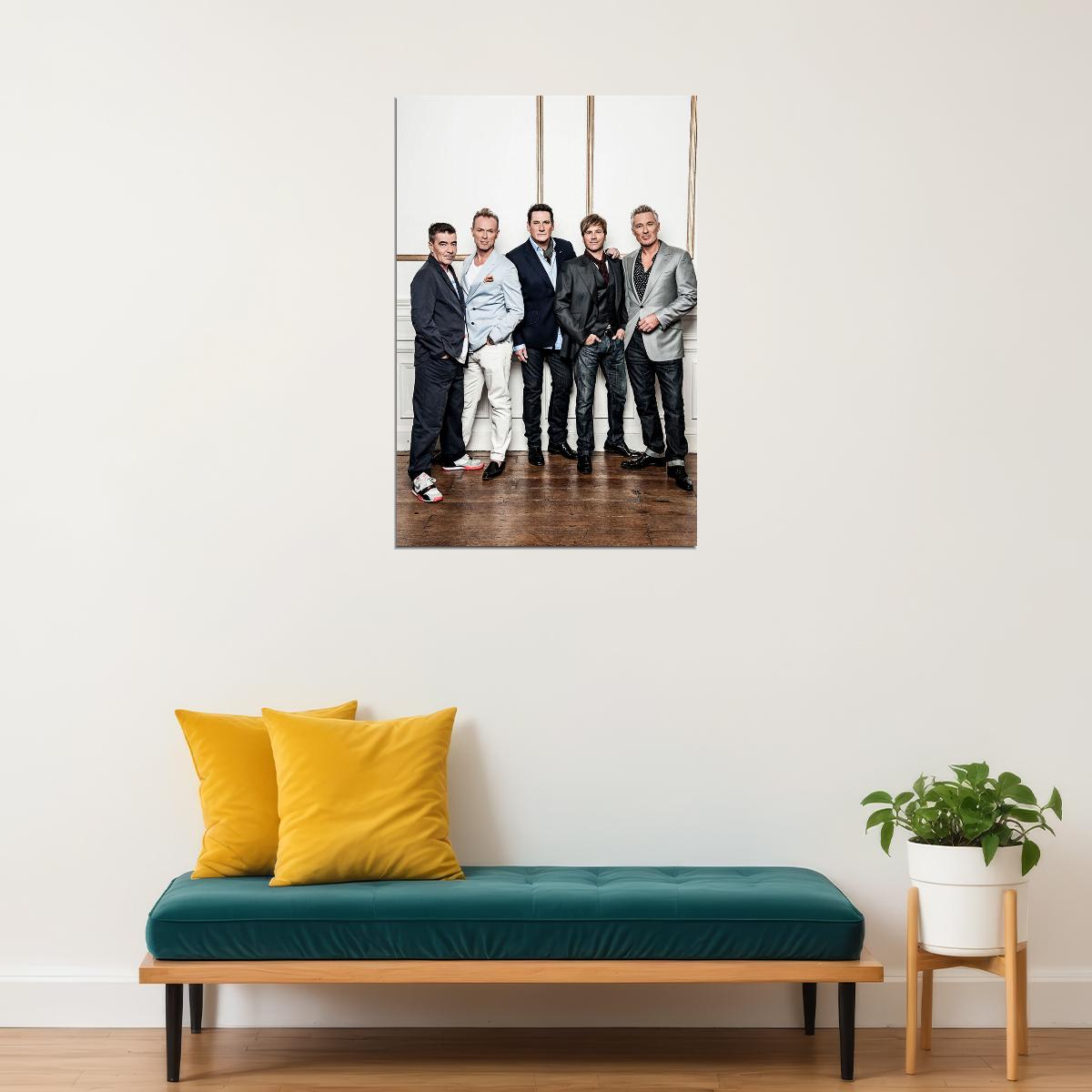 Spandau Ballet All 5 Posed Photo Poster Wall Art Print Home Wall Decor - xonomax
