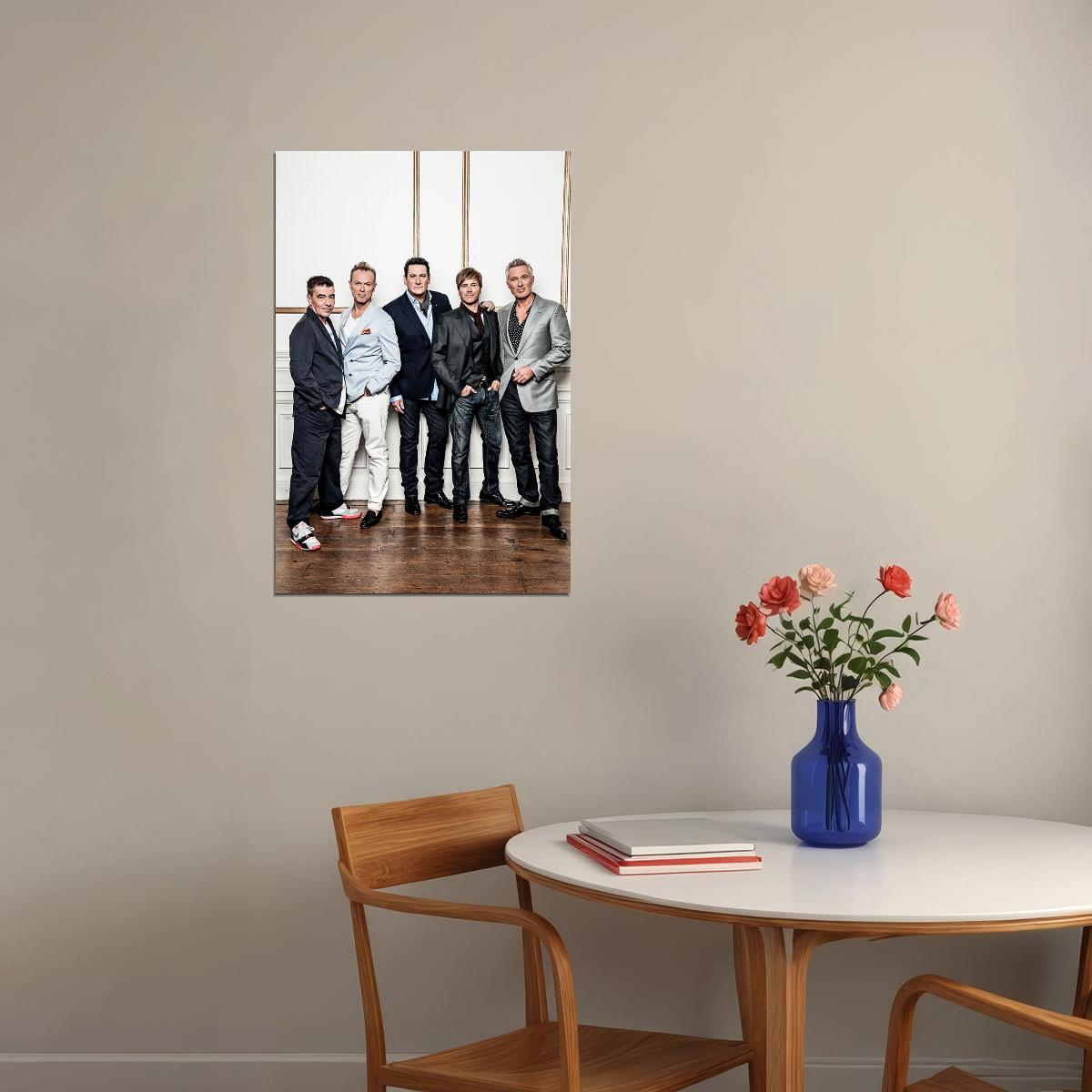 Spandau Ballet All 5 Posed Photo Poster Wall Art Print Home Wall Decor - xonomax