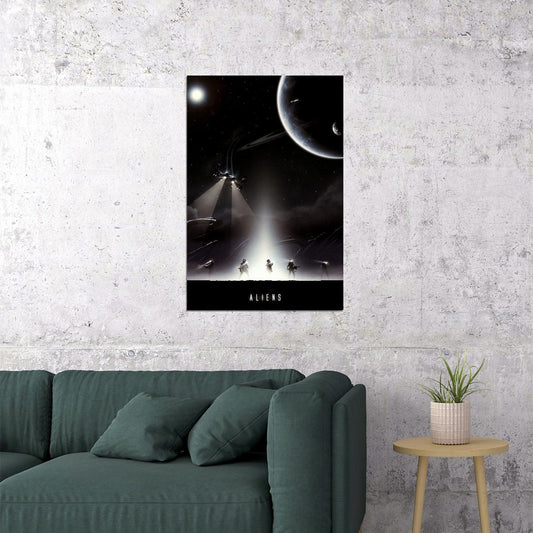 Aliens Movie Science Fiction Action Explained Why Poster Wall Art Print Home Wall Decor