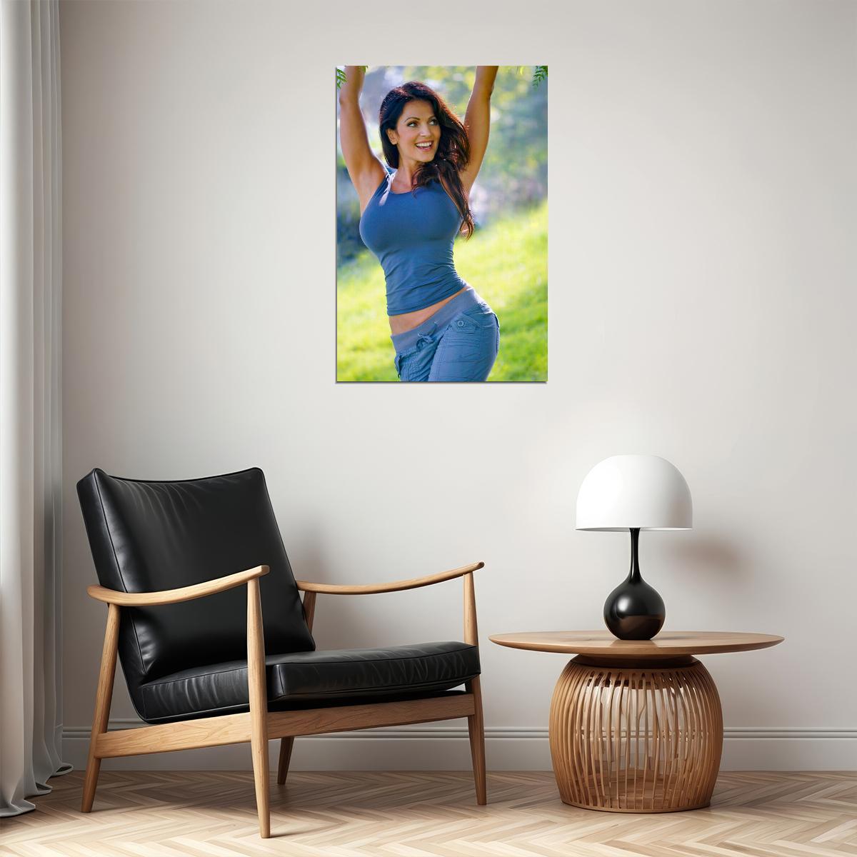 Denise Milani Sexy Model Sportswear Fashion Poster Wall Art Print Home Wall Decor - xonomax