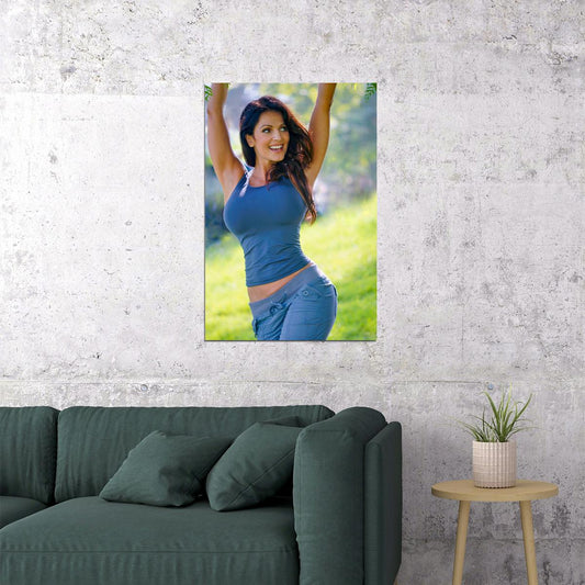Denise Milani Sexy Model Sportswear Fashion Poster Wall Art Print Home Wall Decor - xonomax
