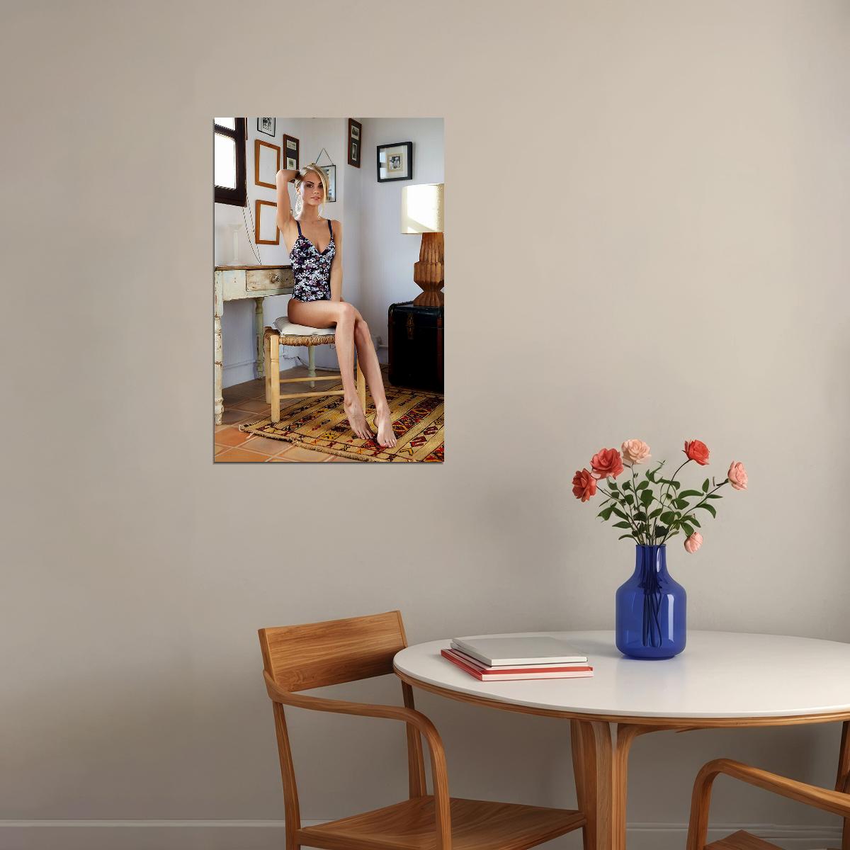 Nancy A Sexy Hot Girl Model Artist Poster Wall Art Print Home Wall Decor - xonomax