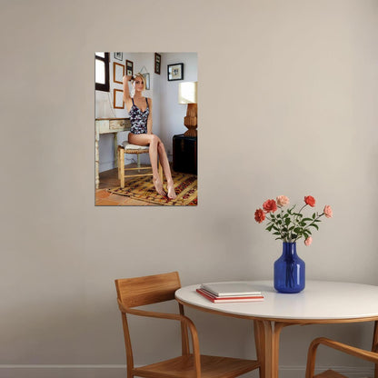 Nancy A Sexy Hot Girl Model Artist Poster Wall Art Print Home Wall Decor - xonomax