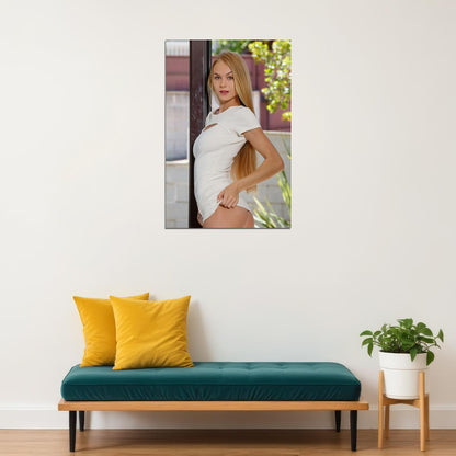 Nancy A Sexy Hot Girl Model Fashion Poster Wall Art Print Home Wall Decor - xonomax