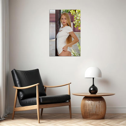 Nancy A Sexy Hot Girl Model Fashion Poster Wall Art Print Home Wall Decor - xonomax