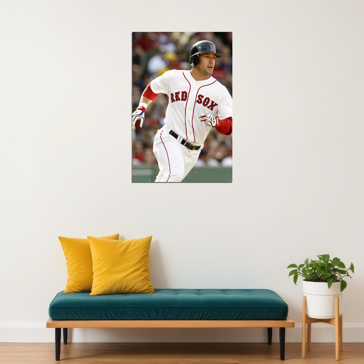 J. D. Drew St. Louis Baseball Sport Athlete Poster Wall Art Print Home Wall Decor - xonomax