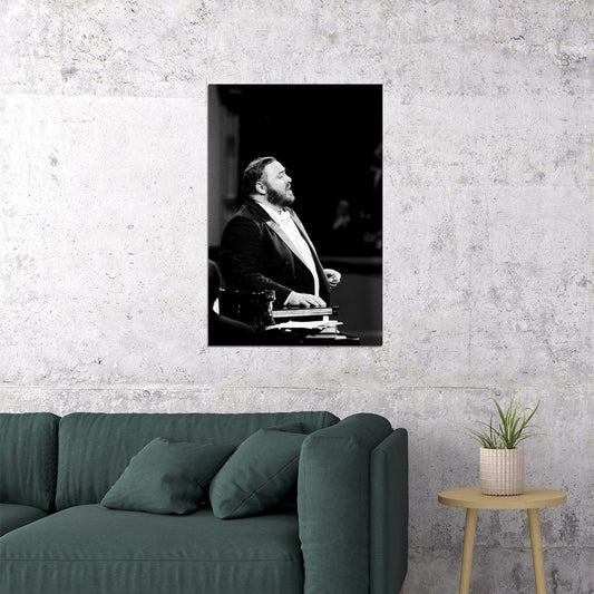 Luciano Pavarotti Opera Artist Music Picture Poster Wall Art Print Home Wall Decor - xonomax