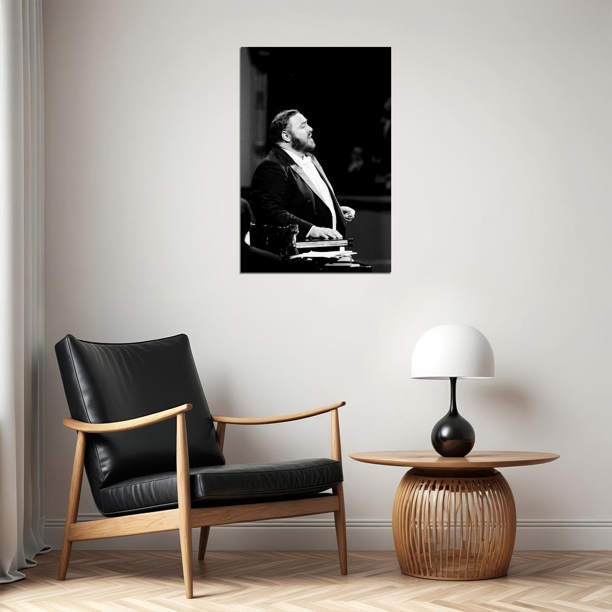 Luciano Pavarotti Opera Artist Music Picture Poster Wall Art Print Home Wall Decor - xonomax