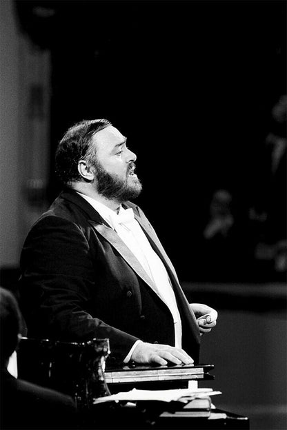 Luciano Pavarotti Opera Artist Music Picture Poster Wall Art Print Home Wall Decor - xonomax