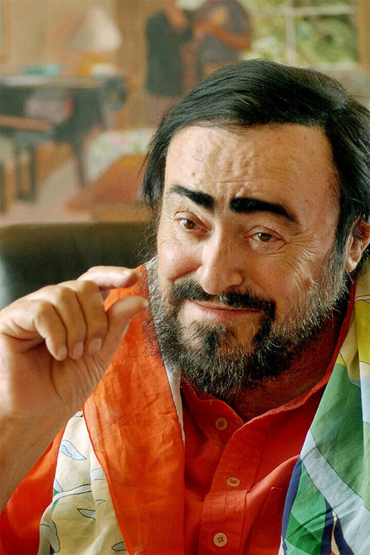 Luciano Pavarotti Musician Artist Clear Sound Poster Wall Art Print Home Wall Decor - xonomax