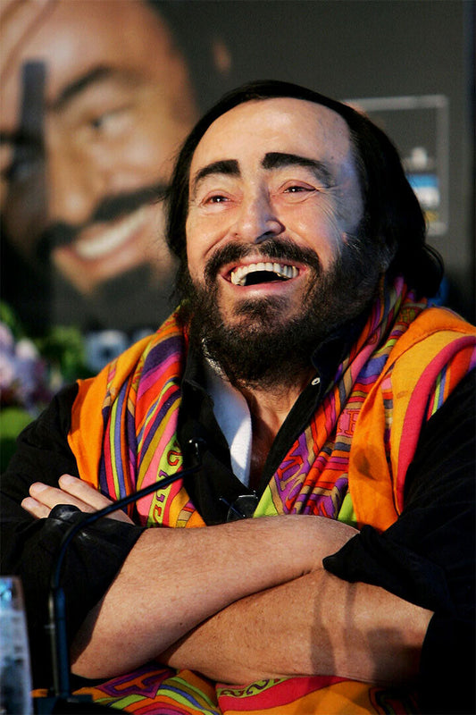 Luciano Pavarotti Charitable Artist Poster Wall Art Print Home Wall Decor - xonomax