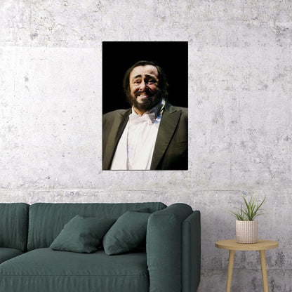 Luciano Pavarotti Artist Music Opera Poster Wall Art Print Home Wall Decor - xonomax