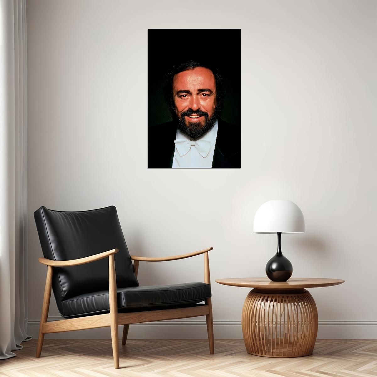 Luciano Pavarotti Music Opera Artist Poster Wall Art Print Home Wall Decor - xonomax