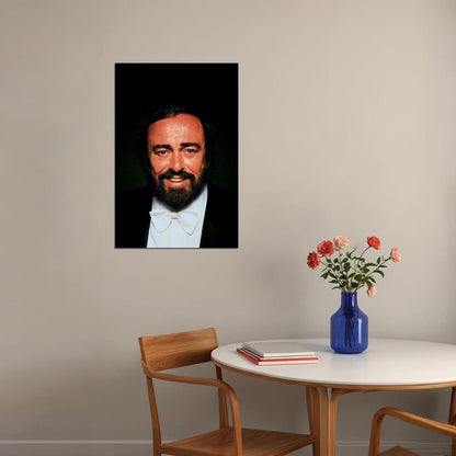 Luciano Pavarotti Music Opera Artist Poster Wall Art Print Home Wall Decor - xonomax
