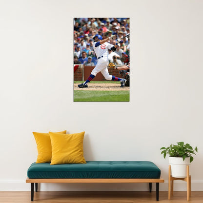 Baseball Justin Ruggiano Chicago Sport Athlete Poster Wall Art Print Home Wall Decor - xonomax