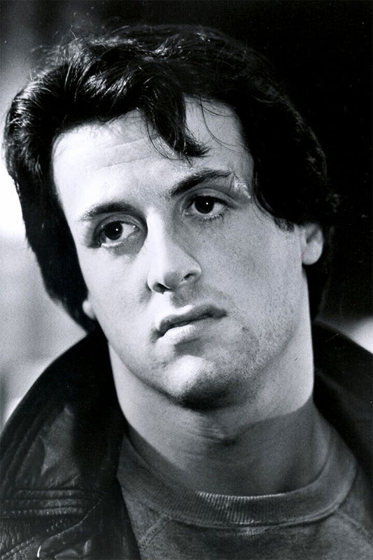 Sylvester Stallone Movie Actor Black White Poster Wall Art Print Home Wall Decor - xonomax