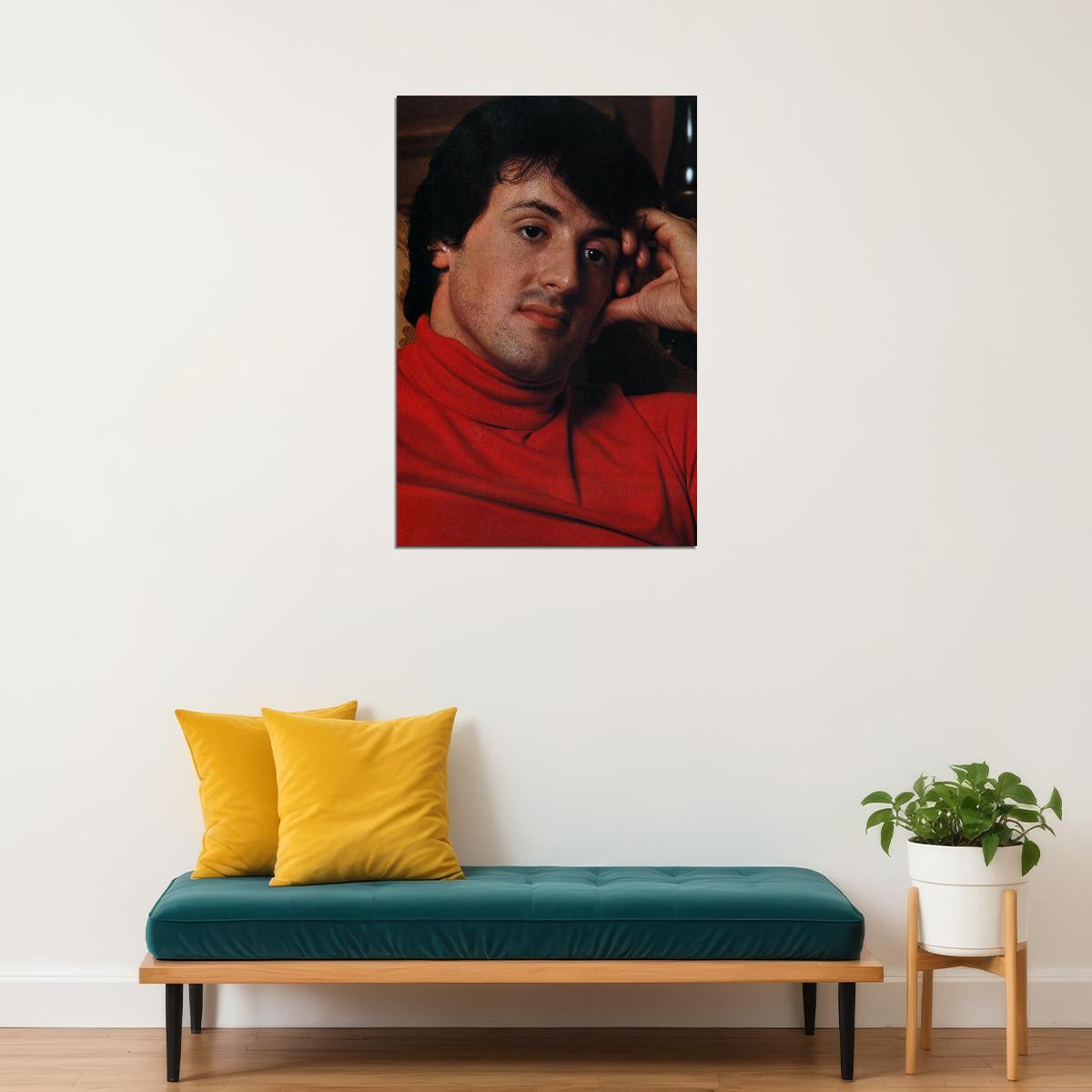 Sylvester Stallone Movie Actor Artist Poster Wall Art Print Home Wall Decor - xonomax