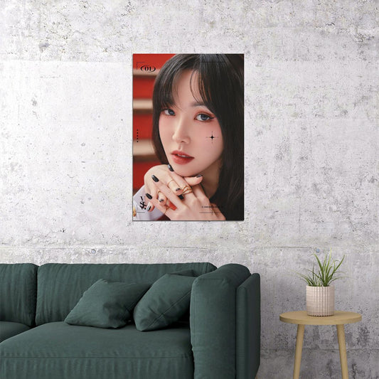 Yuju South Korean Singer Rec. Music Album Poster Wall Art Print Home Wall Decor - xonomax