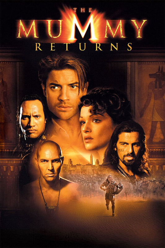 The Mummy Returns Movie Fantasy Adventure Poster Wall Art Print Home Wall Decor - xonomax