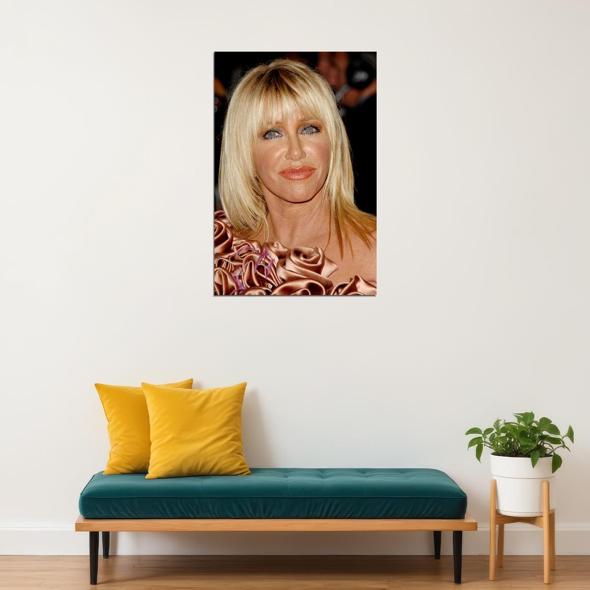 Suzanne Somers Artist Singer Movie Actress Poster Wall Art Print Home Wall Decor - xonomax