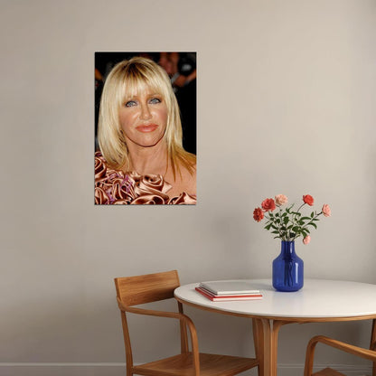 Suzanne Somers Artist Singer Movie Actress Poster Wall Art Print Home Wall Decor - xonomax