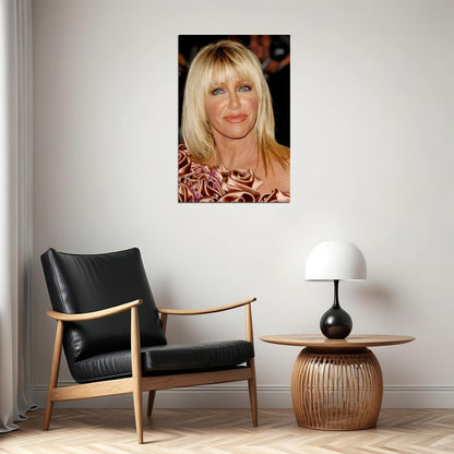 Suzanne Somers Artist Singer Movie Actress Poster Wall Art Print Home Wall Decor - xonomax