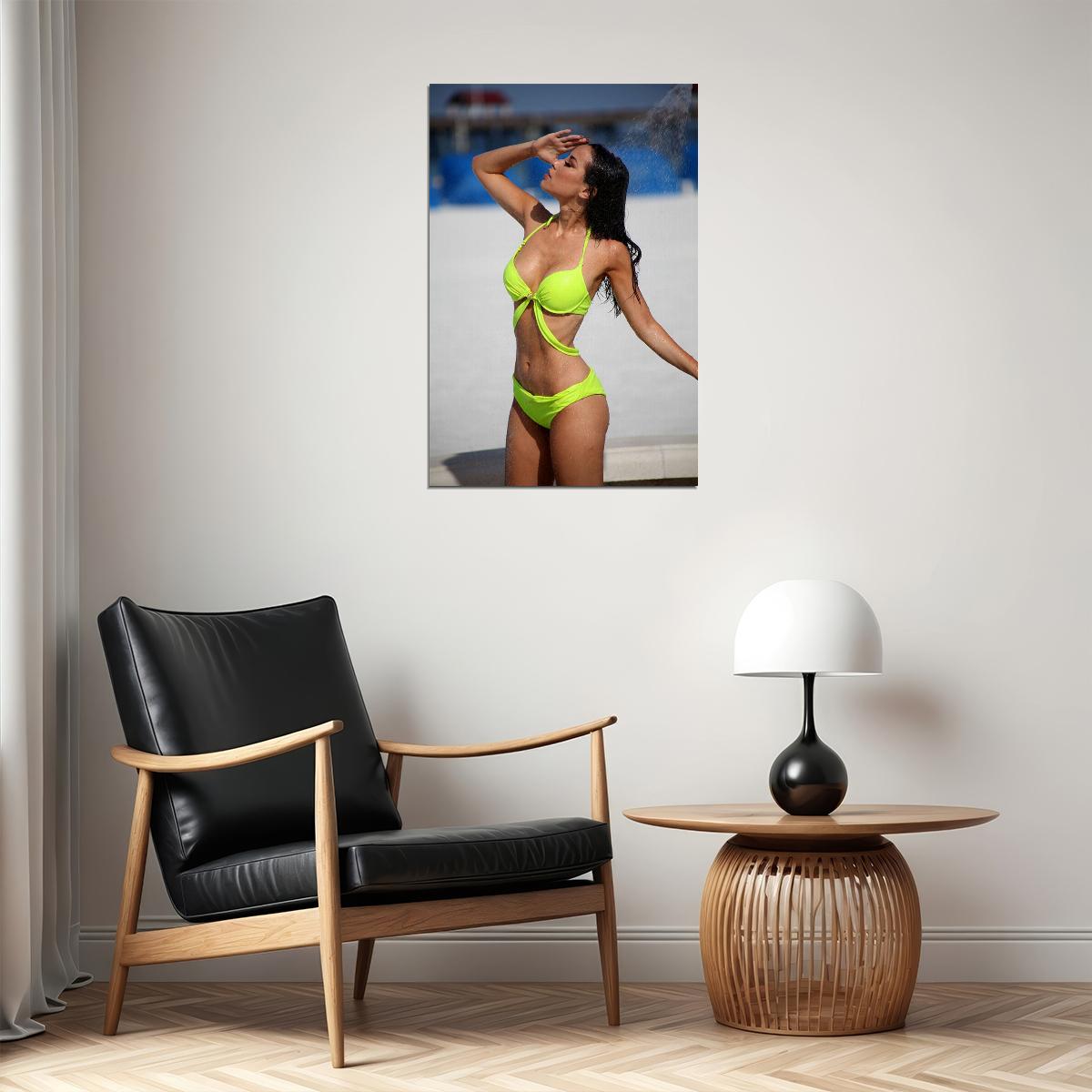 Lisa Fan Club Of America Sexy Model Poster Wall Art Print Home Wall Decor - xonomax