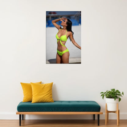 Lisa Fan Club Of America Sexy Model Poster Wall Art Print Home Wall Decor - xonomax
