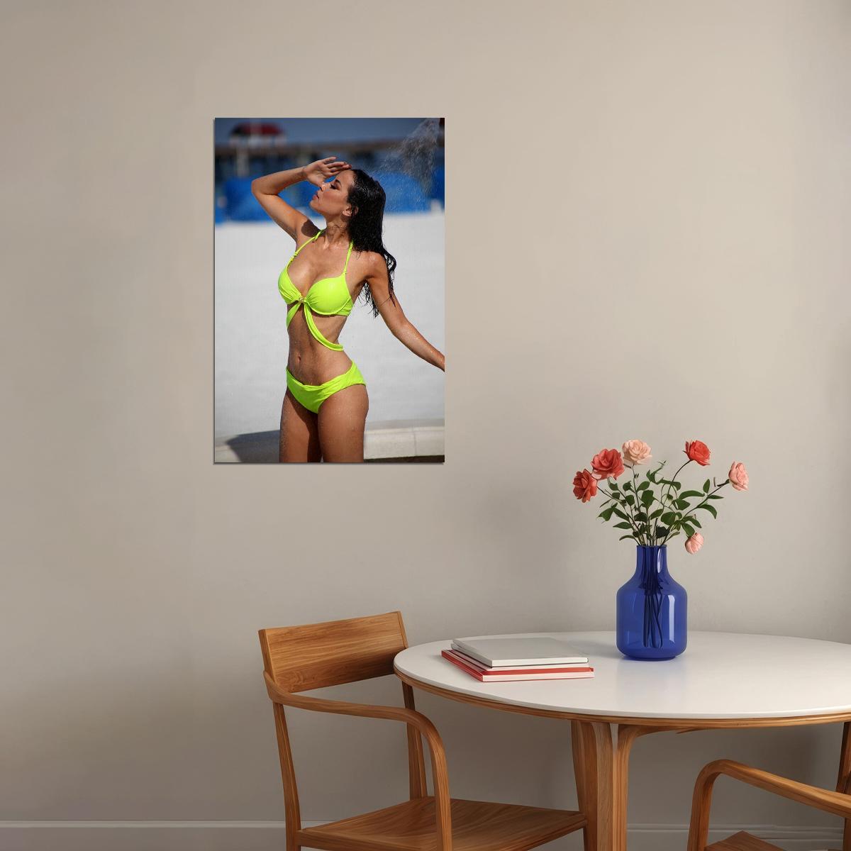 Lisa Fan Club Of America Sexy Model Poster Wall Art Print Home Wall Decor - xonomax