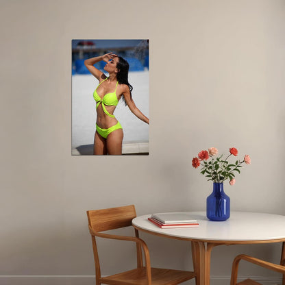 Lisa Fan Club Of America Sexy Model Poster Wall Art Print Home Wall Decor - xonomax