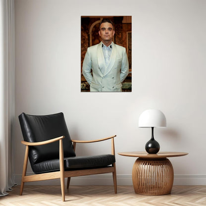Robbie Williams Pianist Musician Celebrity Poster Wall Art Print Home Wall Decor - xonomax