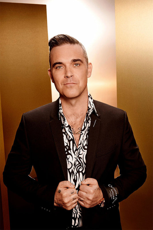 Robbie Williams Artist Celebrity Musician Picture Poster Wall Art Print Home Wall Decor - xonomax
