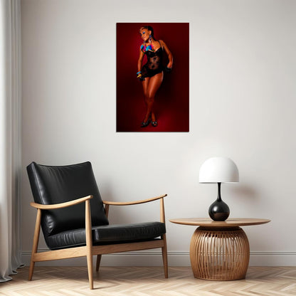 The New Navy Carole Casey Sexy Female Model Poster Wall Art Print Home Wall Decor - xonomax