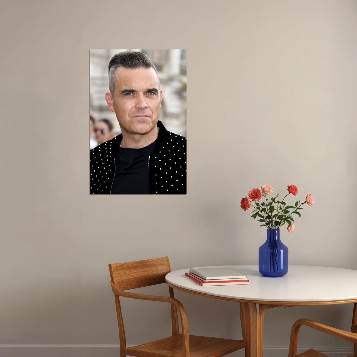 Robbie Williams Producer Songwriter Poster Wall Art Print Home Wall Decor - xonomax