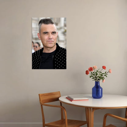 Robbie Williams Producer Songwriter Poster Wall Art Print Home Wall Decor - xonomax