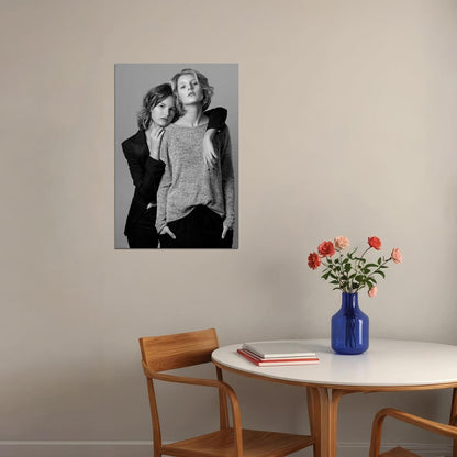 Make It A Double Two Females Models Fashion Poster Wall Art Print Home Wall Decor - xonomax